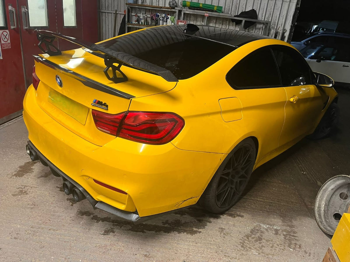 BMW F80 M3 F82 M4 F83 M4 Carbon Fibre GTS V Style Boot Spoiler