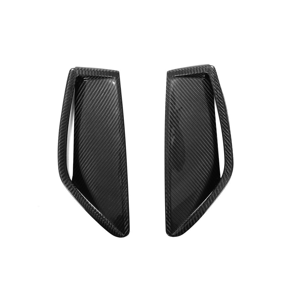 Audi RS6 C8 RS7 C8 Carbon Fibre Front Bumper Vent Trim CT-CF-VT-RS6C8