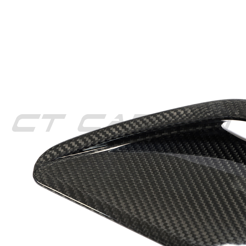 Audi RS6 C8 RS7 C8 Carbon Fibre Front Bumper Vent Trim CT-CF-VT-RS6C8