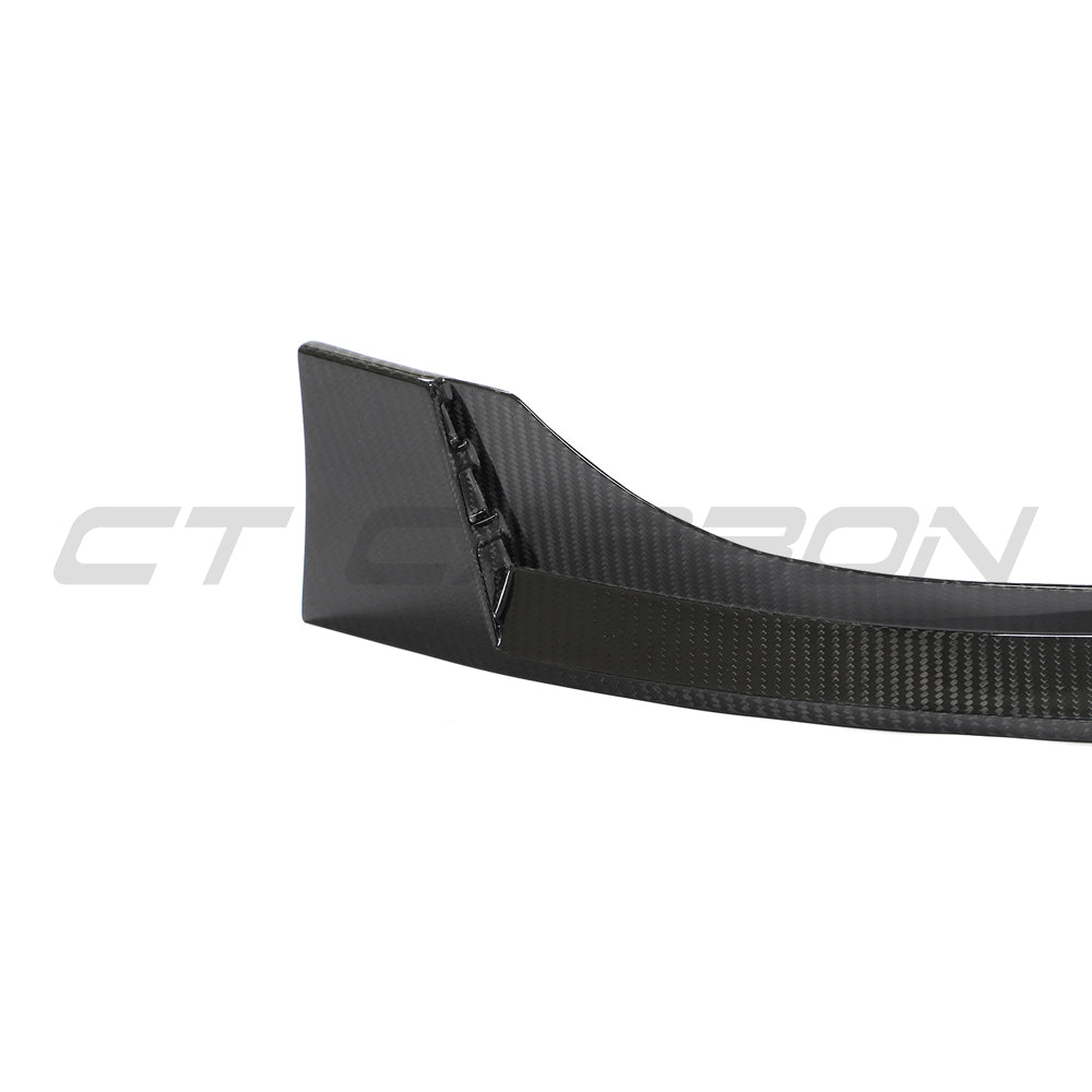 VW Golf MK8 GTI CT Carbon V2 Front Splitter