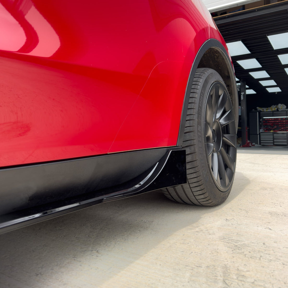 Tesla Model Y 2020+ Full Gloss Black Body Kit by CT Carbon BLAK