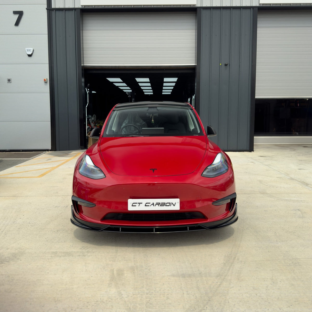 Tesla Model Y 2020+ Full Gloss Black Body Kit by CT Carbon BLAK