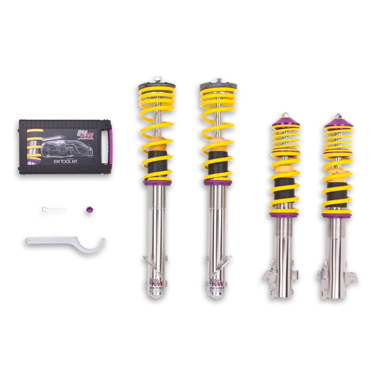 BMW F10 F06 F01 KW Variant 1 Inox-Line Coilover Kit 10220090