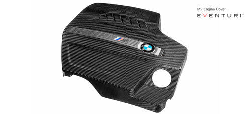 BMW M2 F87 N55 Eventuri prepreg carbon engine cover