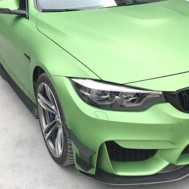 BMW F80 M3 F82 F83 M4 14-20 Carbon Fibre Front Canards