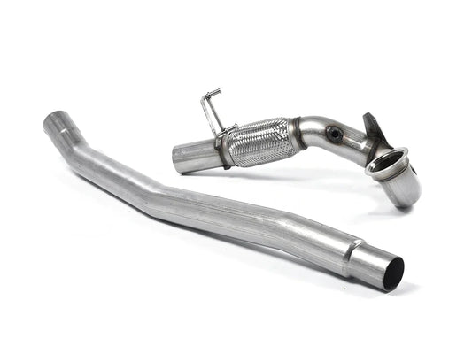 VW Golf GTI Mk7 Mk7.5 & SEAT Leon Cupra 5F 2.0 TSI Milltek 3" Downpipe & De-Cat SSXVW395