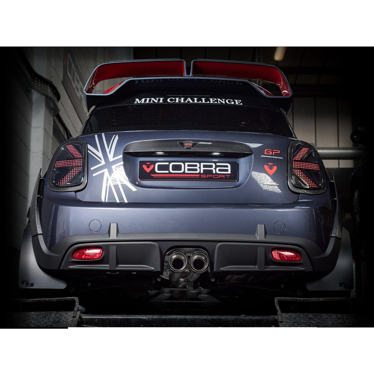 Mini GP3 F56 JCW 3" Valved Cat Back Exhaust