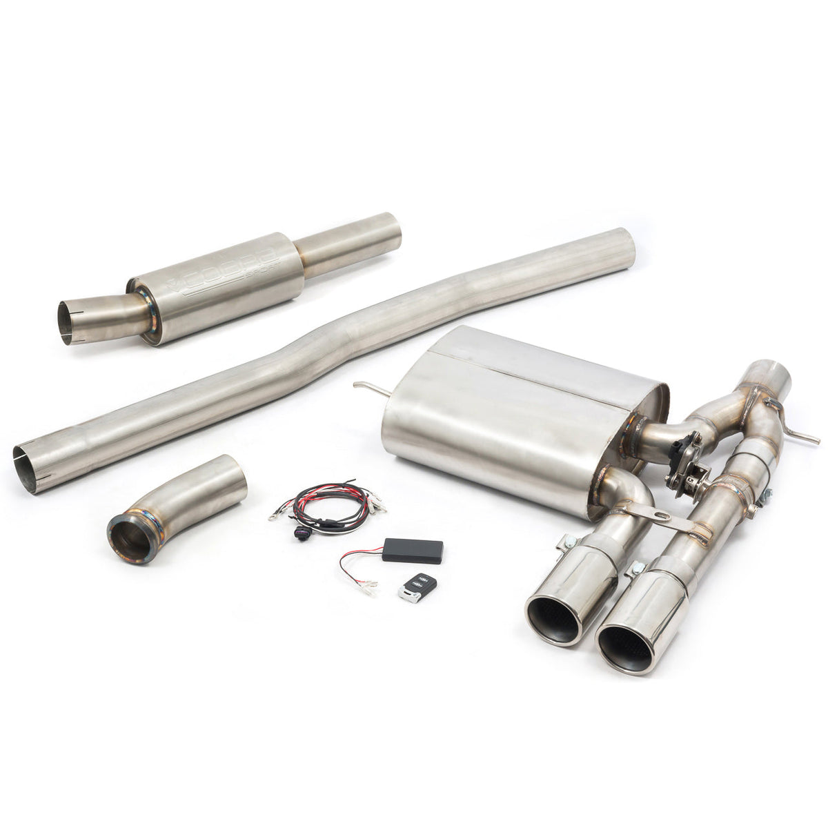 Mini GP3 F56 JCW 3" Valved Cat Back Exhaust