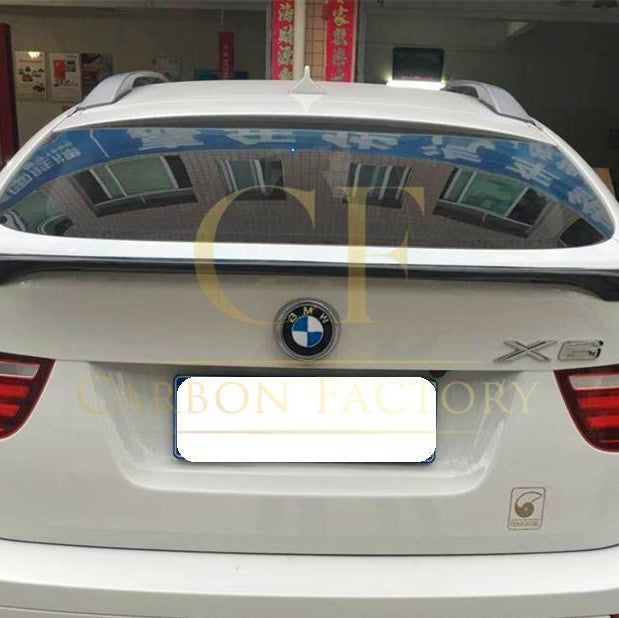 BMW E71 X6 09-14 Carbon Fibre Boot Spoiler