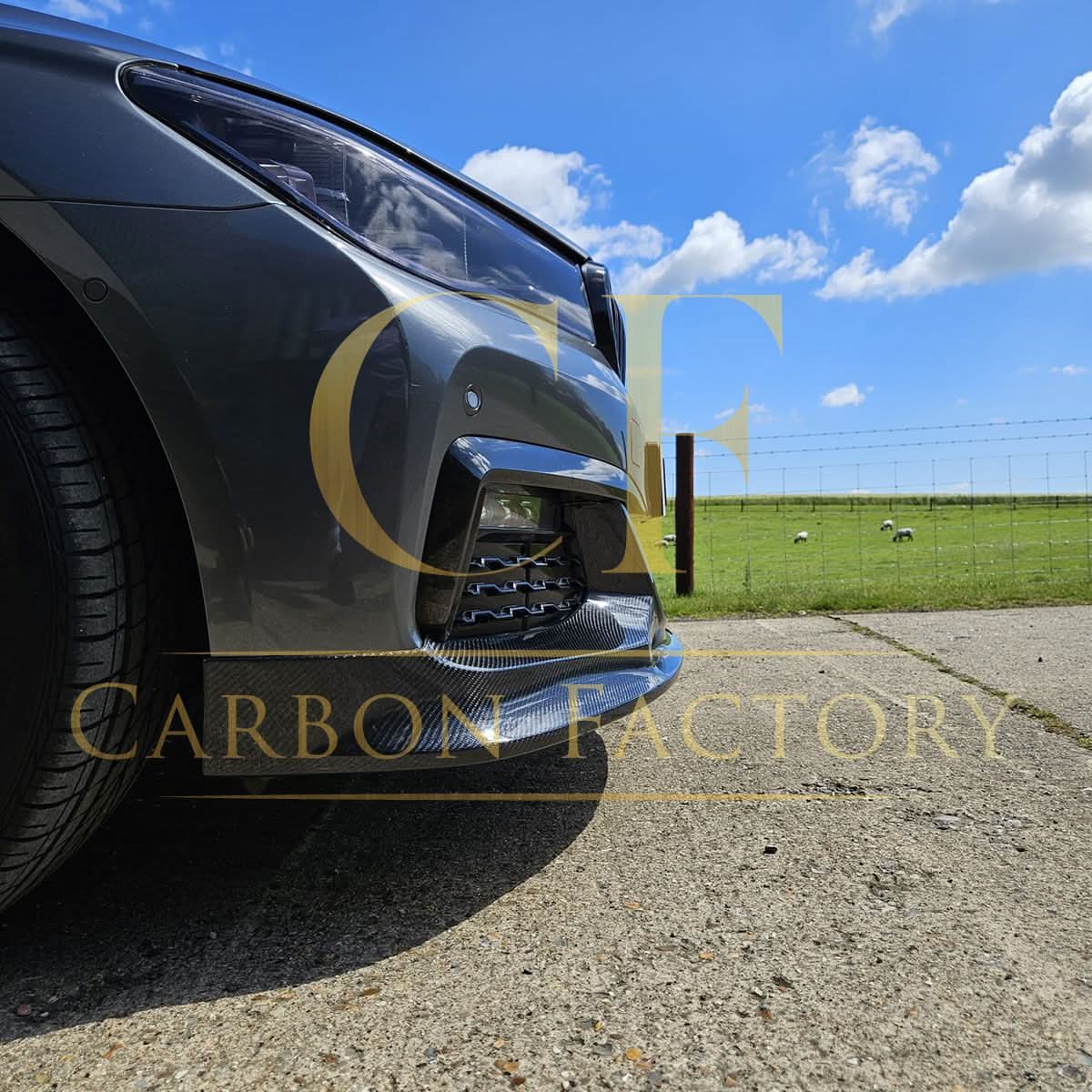 BMW G11 7 Series (2015-18) MP Style Carbon Fibre Front Splitter