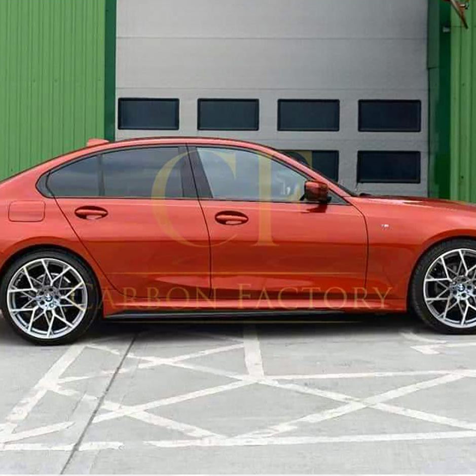 BMW G20 G21 M Sport Gloss Black Side Skirts