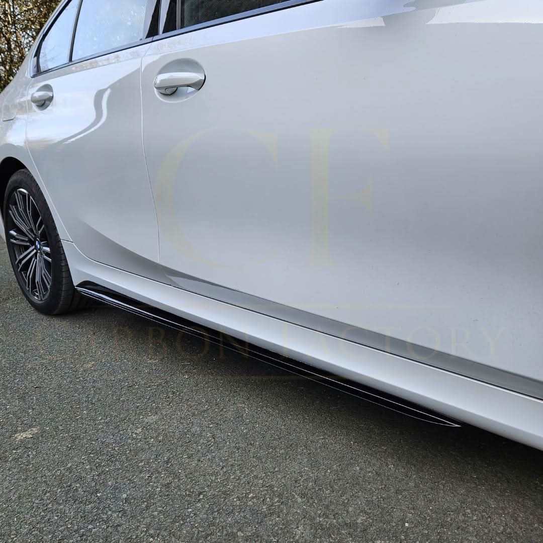 BMW G20 G21 M Sport Gloss Black Side Skirts