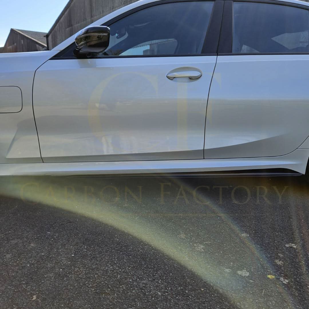 BMW G20 G21 M Sport Gloss Black Side Skirts