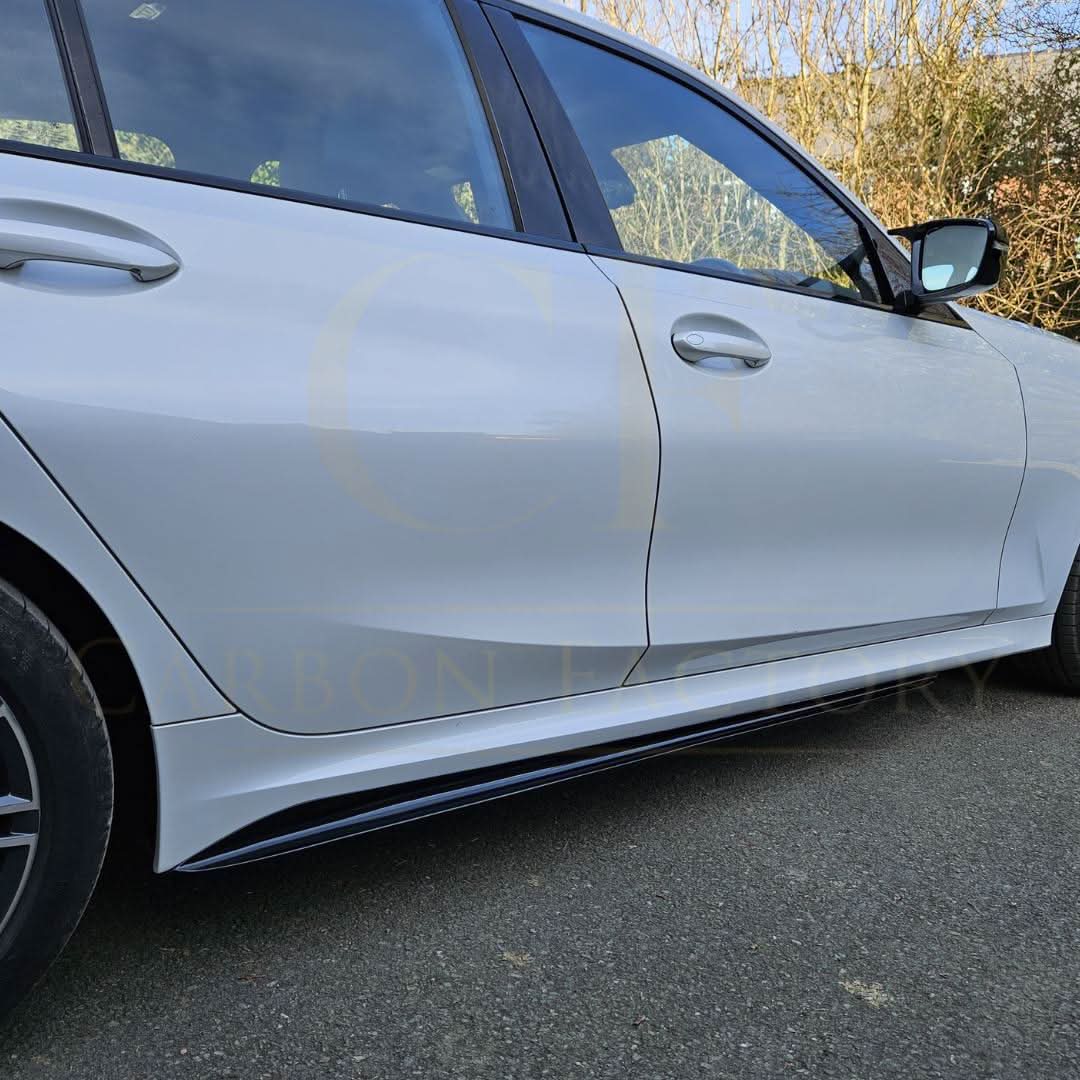 BMW G20 G21 M Sport Gloss Black Side Skirts