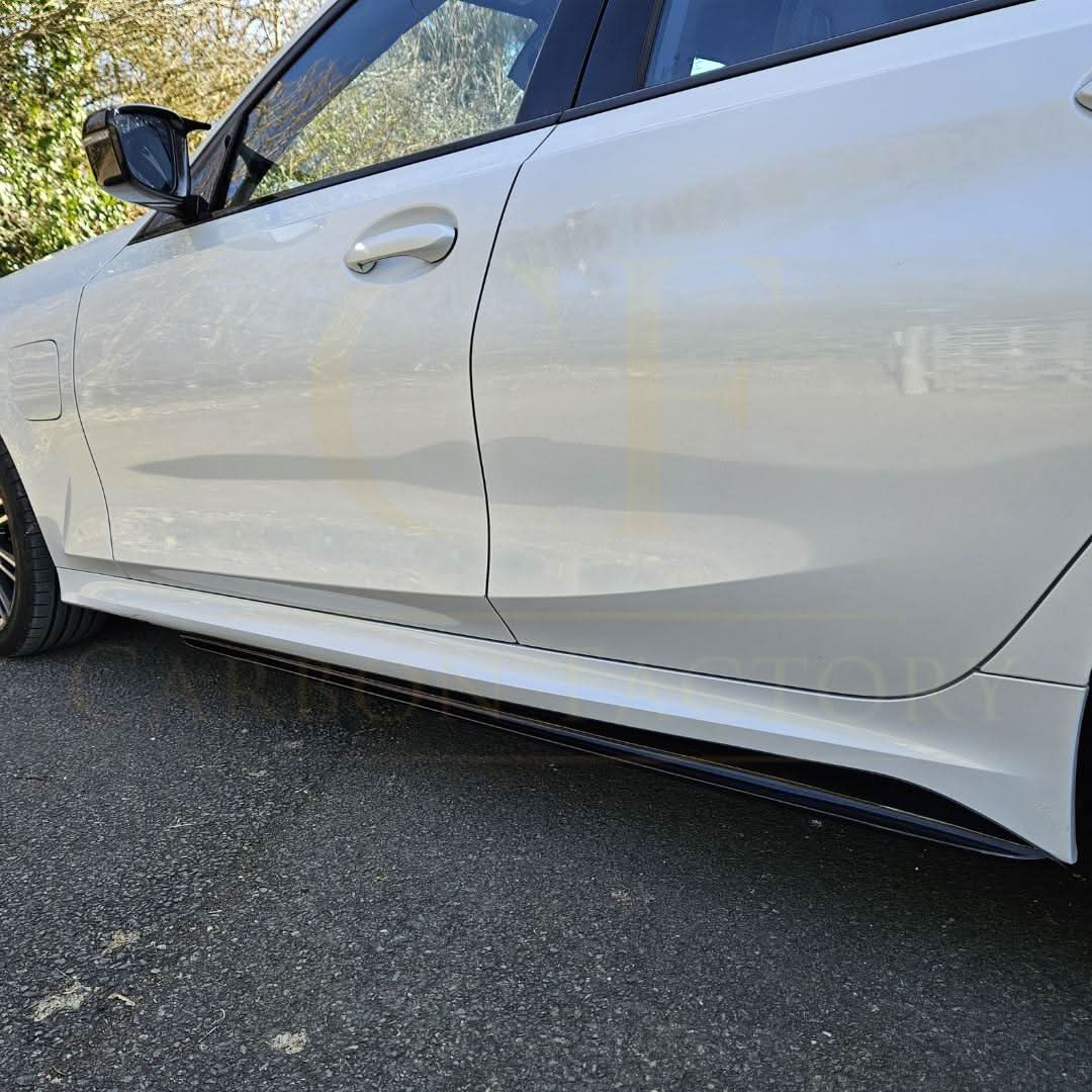 BMW G20 G21 M Sport Gloss Black Side Skirts