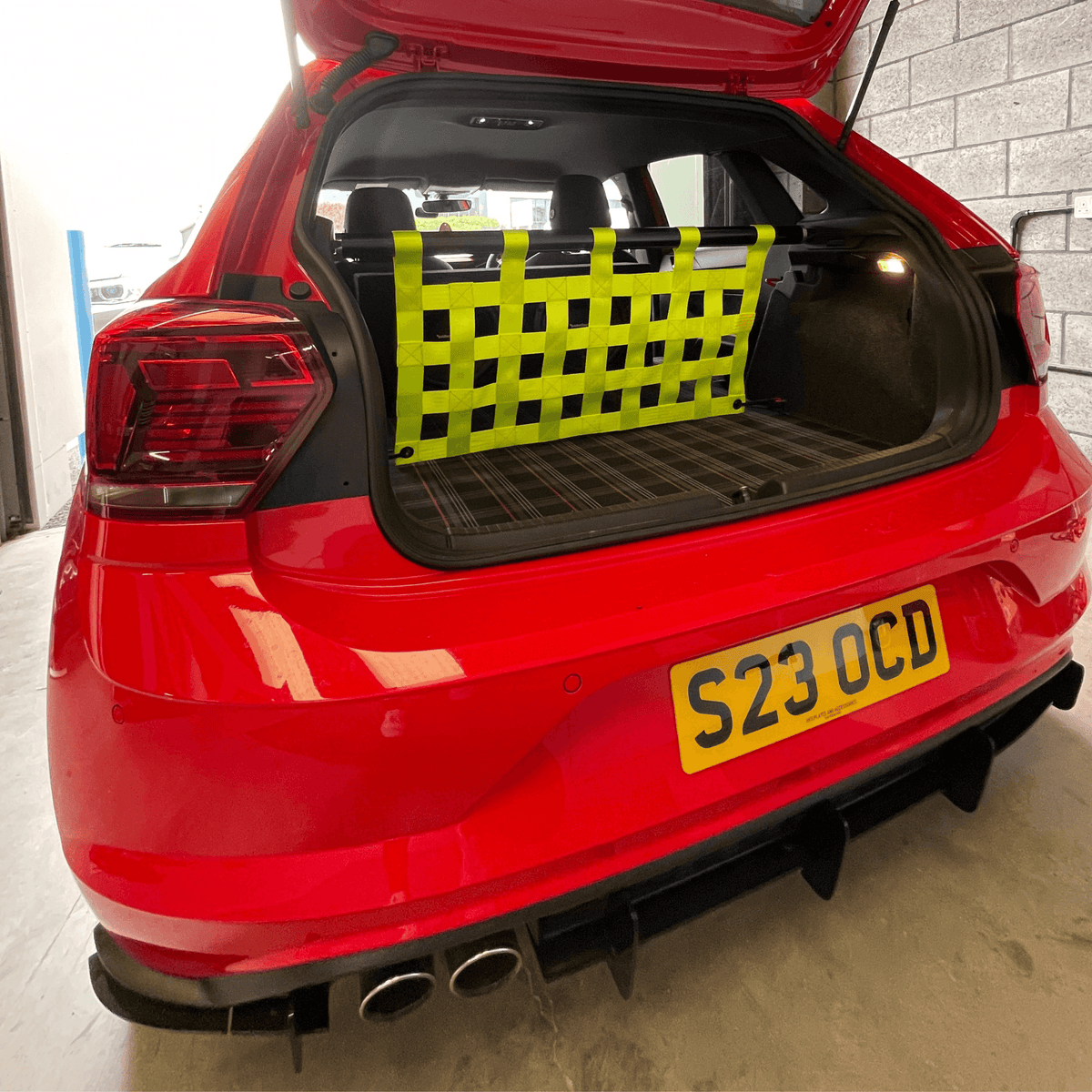VW Polo Mk6 (2017+) Strut Bar & Cargo Net Kit