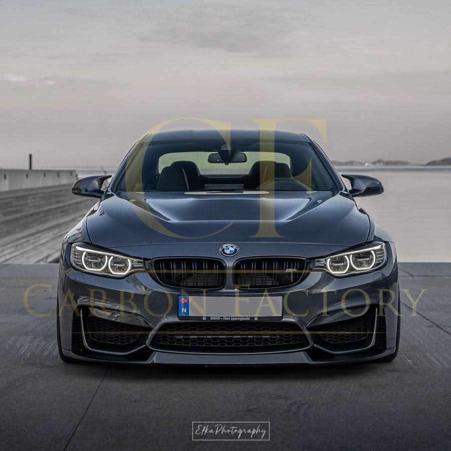 BMW F80 M3 F82 F83 M4 Carbon Fibre Front Bumper Trims