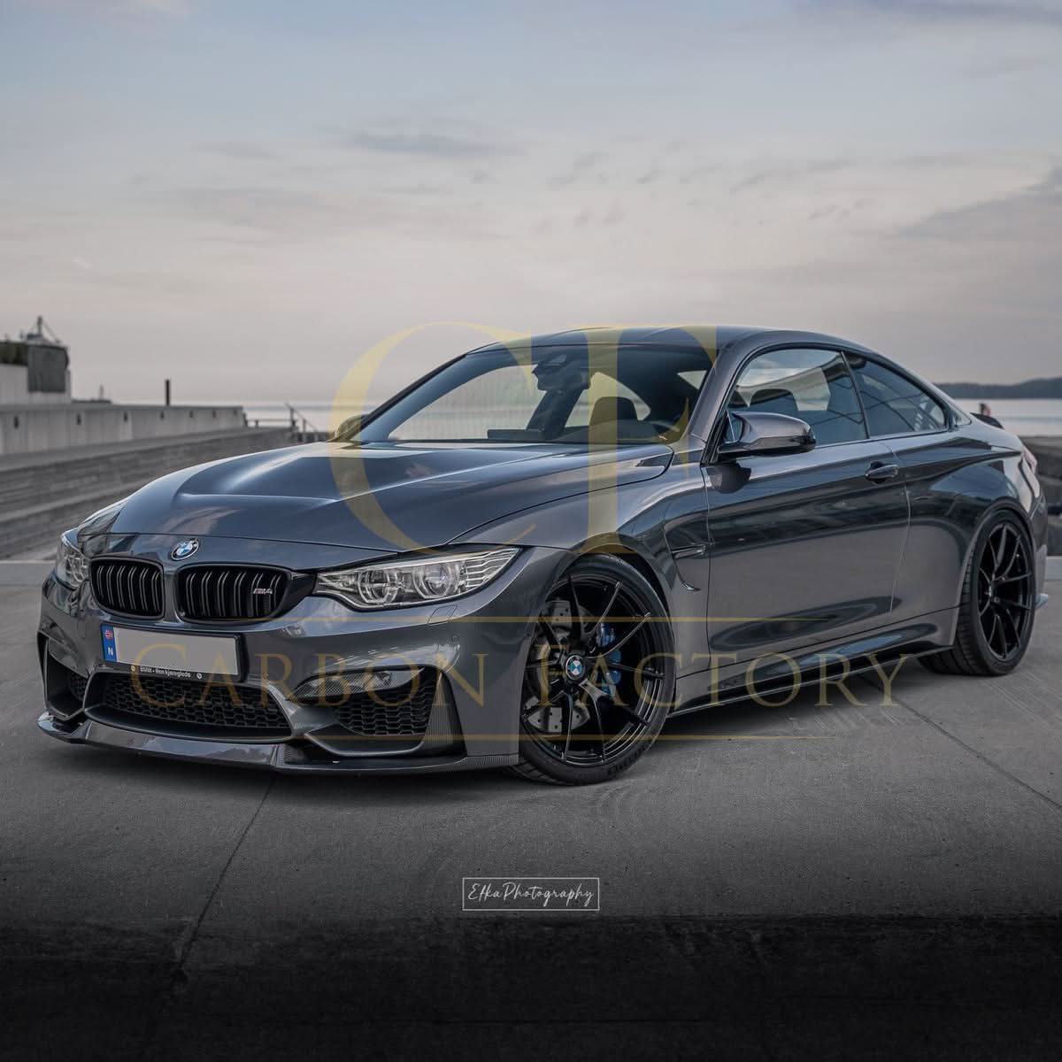 BMW F80 M3 F82 F83 M4 Carbon Fibre Front Bumper Trims