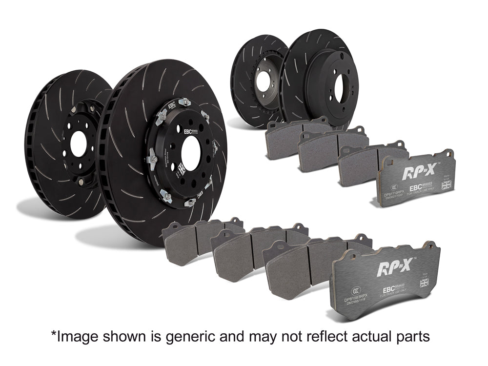 EBC RP-X Race Pads & SG2F 2-Pc Floating Disc Kit P2DK031RPX