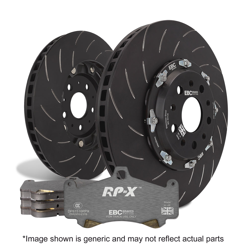 EBC P2DK006RPX 2-Piece Floating Disc & RP-X Pad Kit