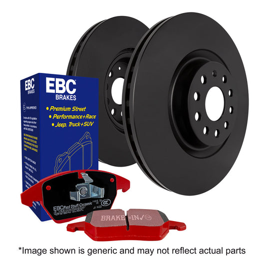 EBC Brakes Pad and Disc Kit PD02KF242 for VW BMW Audi