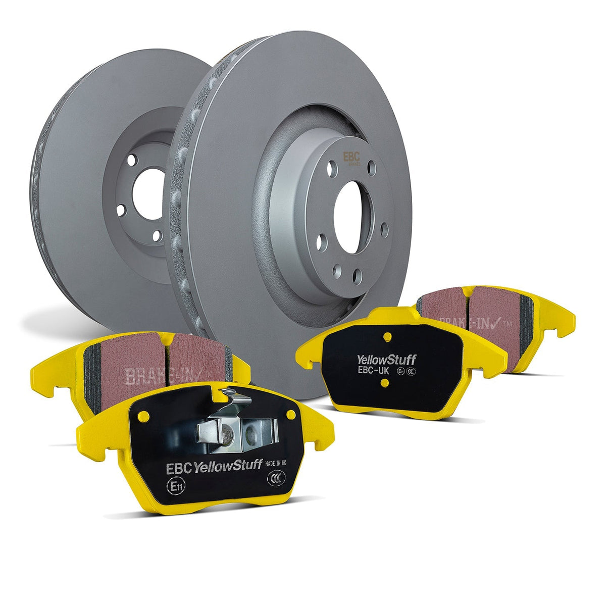 EBC Yellowstuff Brake Pad and Disc Kit PD03KF569
