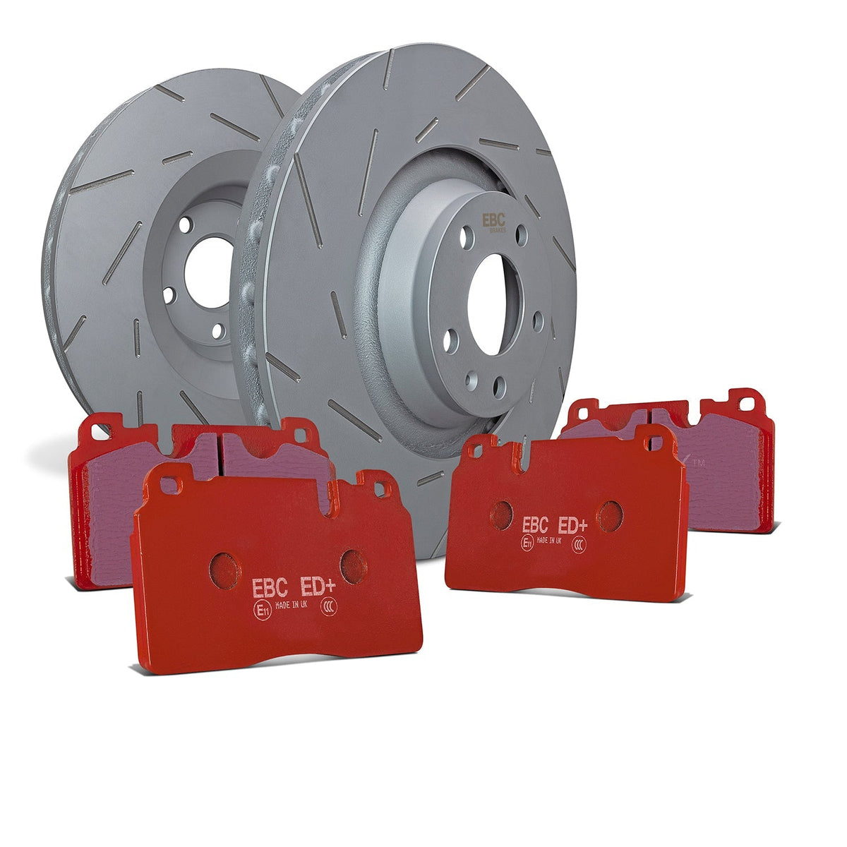 EBC PD10KF1224 Brake Pad and Disc Kit for Track Day & Fast Road Use