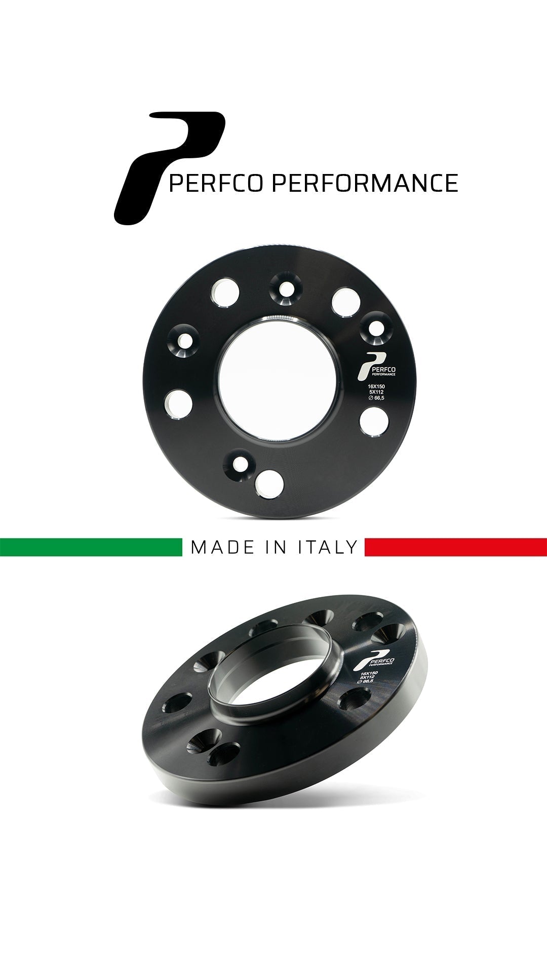 BMW G20 G21 G22 G23 Wheel Spacers 5x112 66.5 CB M12x1.5 - Perfco P-SPAC-G2X