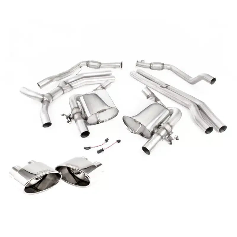 Audi RS5 B9.5 2.9L V6 Turbo non-resonated cat-back exhaust