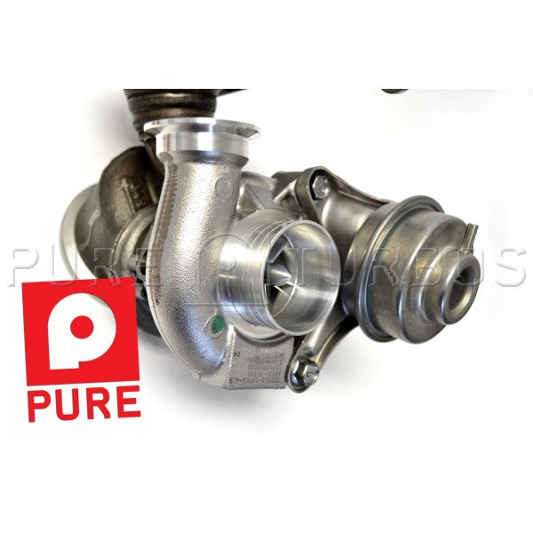 BMW N54 (135i, 335i, 1M) Pure Stage 2 V2 Hybrid Turbos PT-N54-S2-V2