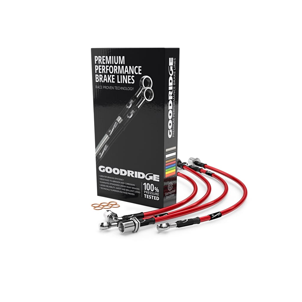 BMW E30 316i 318i 318is 320i 323i 325i Z1 2.5 braided brake lines SBW0012-6