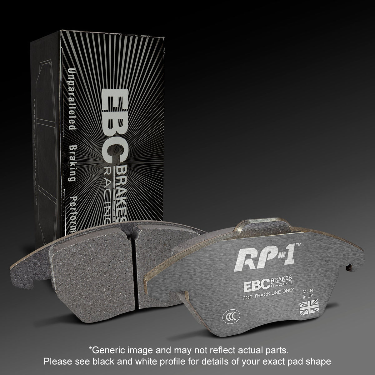 Best Aftermarket EBC RP-1 Track Brake Pads DP81594RP1 - Top Value Upgrade for UK Track Cars