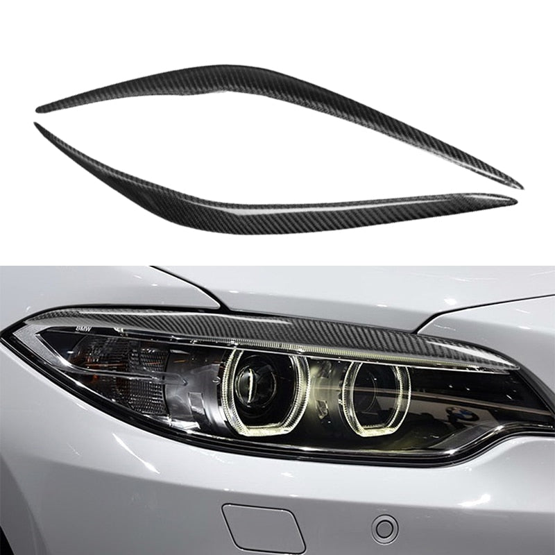 BMW F22 F23 F87 Carbon Fibre Headlight Eyebrows