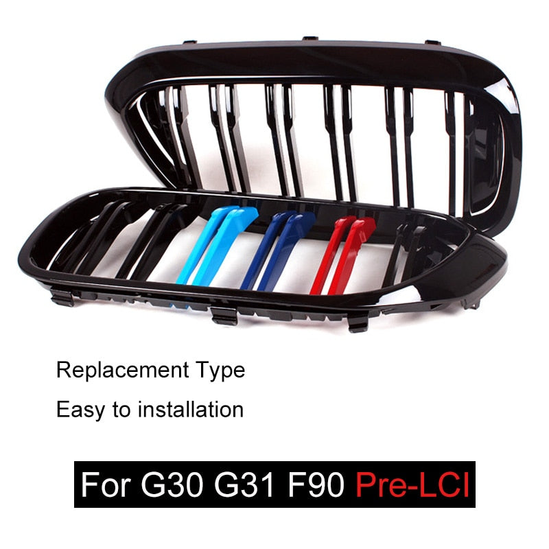 BMW G30 G31 F90 M5 Pre-LCI 2017-2019 Front Kidney Grille