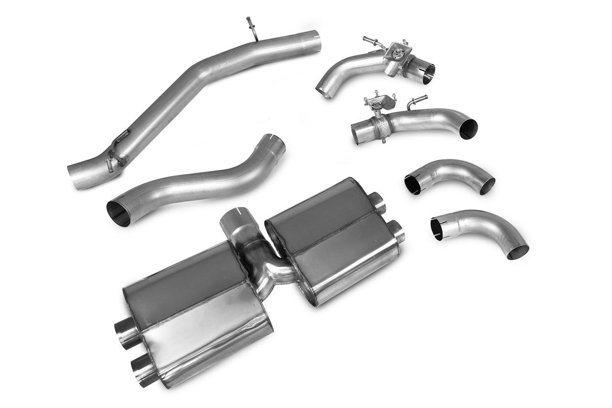 Golf R MK8 GPF 2020 Scorpion Downpipe with High Flow Sports Catalyst