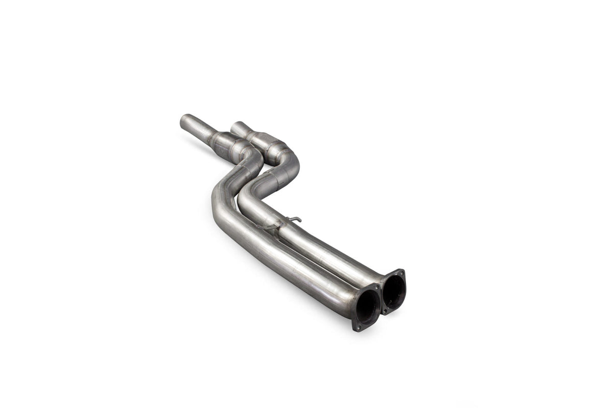 BMW M3 F80 M4 F82 F83 Secondary De-cat or Sports-cat Section - SMBC073
