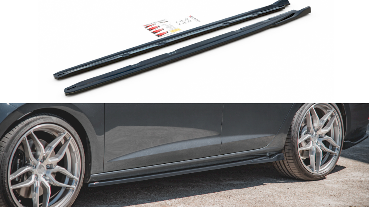 SEAT Leon Cupra Mk3 Facelift 2017-2019 Maxton Design V4 Side Skirts