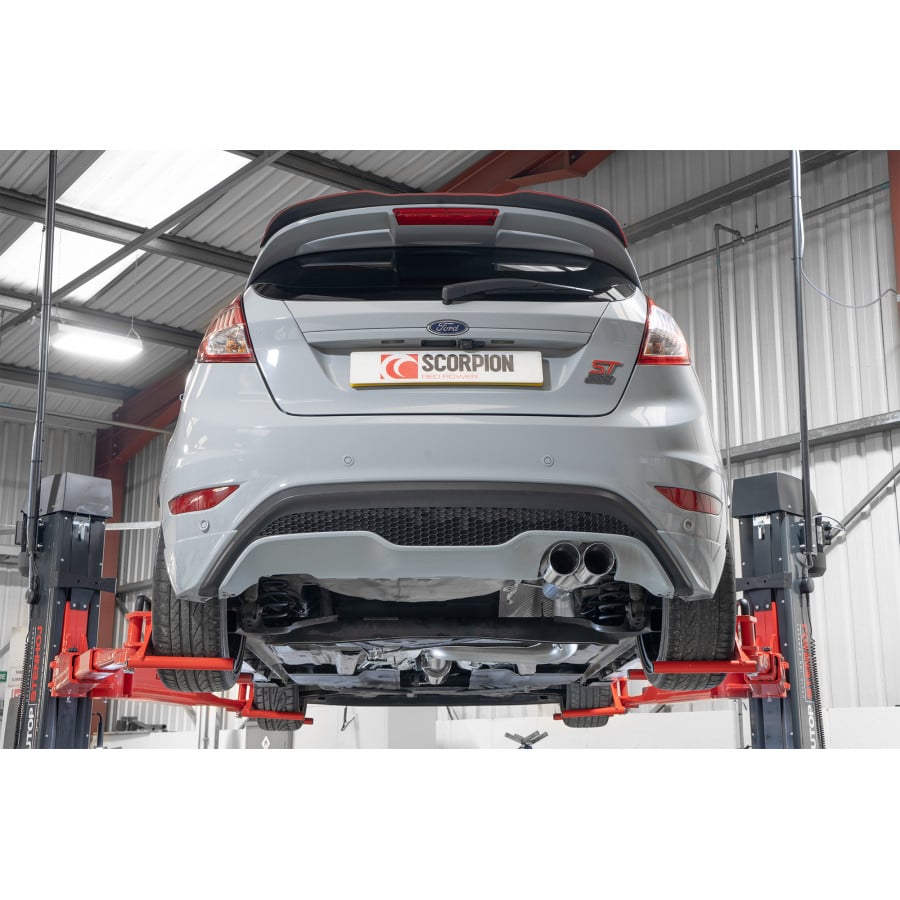 Ford Fiesta ST180/ST200 MK7/MK7.5 cat-back exhaust - Scorpion Predator SFD098