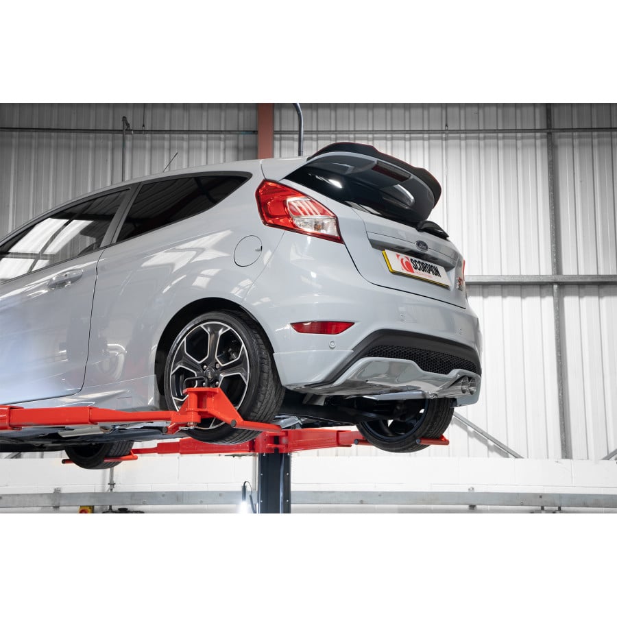 Ford Fiesta ST180/ST200 MK7/MK7.5 cat-back exhaust - Scorpion Predator SFD098