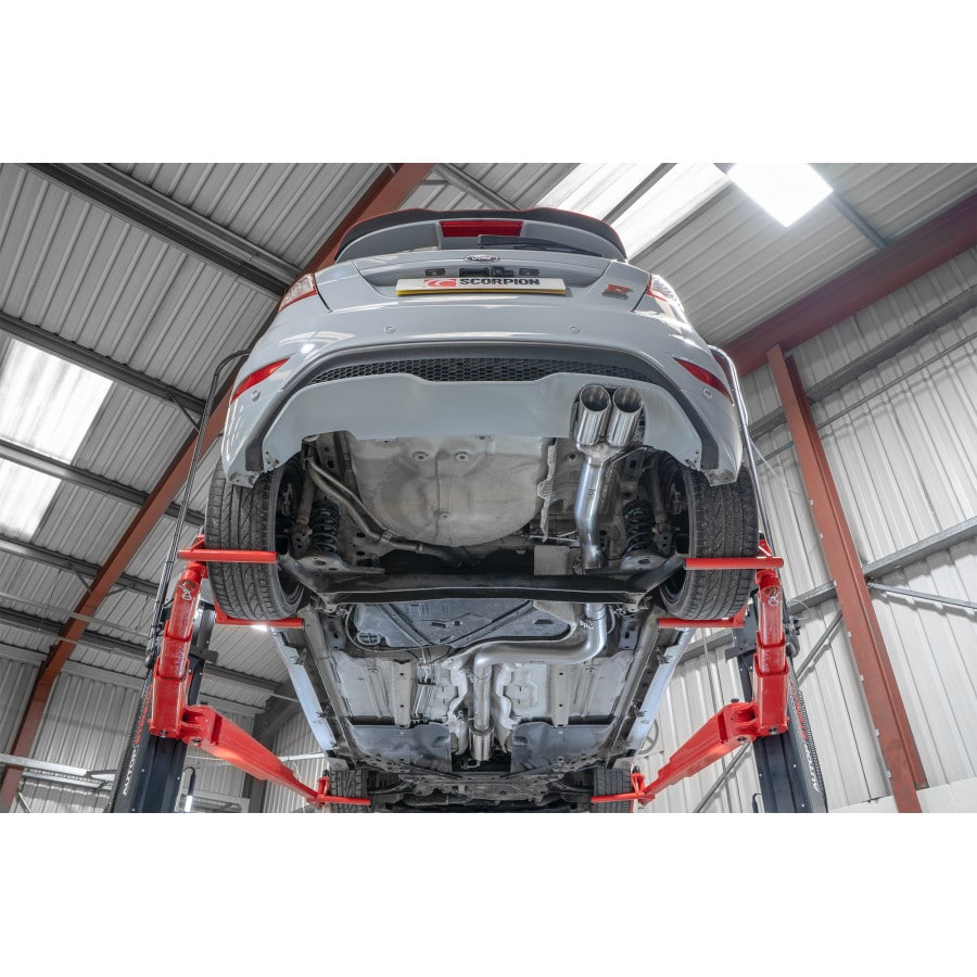 Ford Fiesta ST180/ST200 MK7/MK7.5 cat-back exhaust - Scorpion Predator SFD098