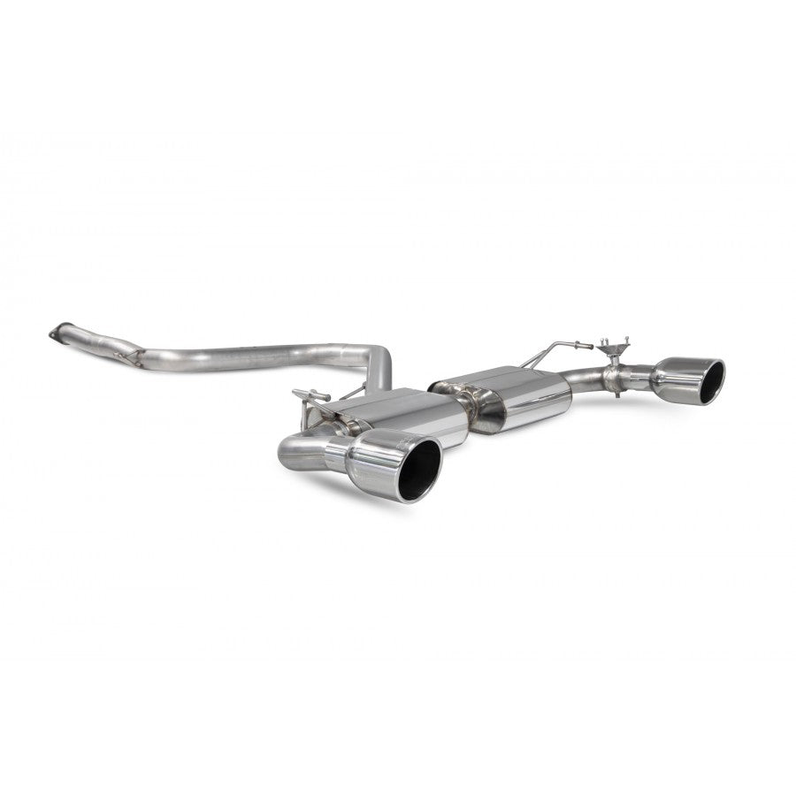 Hyundai i30 N GPF-back exhaust, non-resonated, electronic valve (2018+)