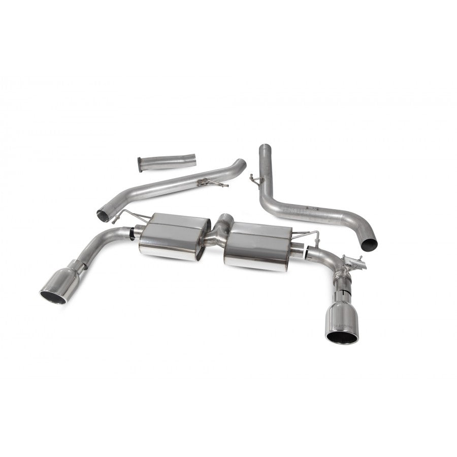 Hyundai i30 N GPF-back exhaust, non-resonated, electronic valve (2018+)