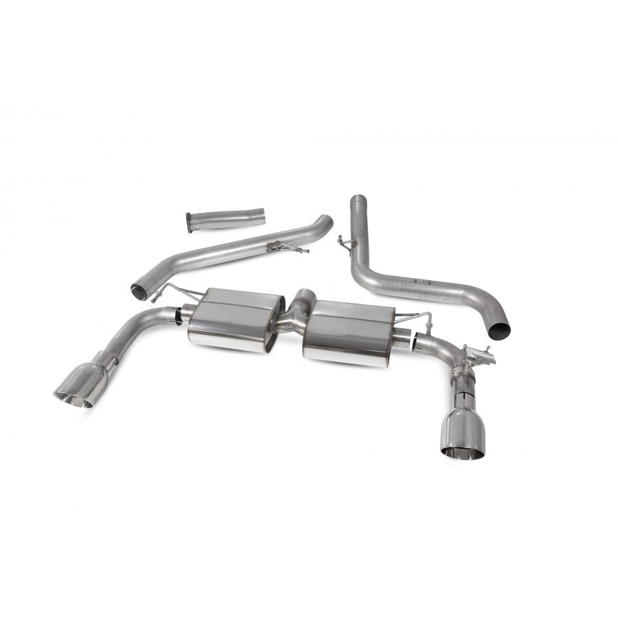 Hyundai i30 N GPF-back exhaust, non-resonated, electronic valve (2018+)