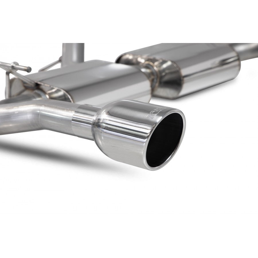 Hyundai i30 N Fastback GPF-back exhaust (2019+) non-resonated with electronic valve