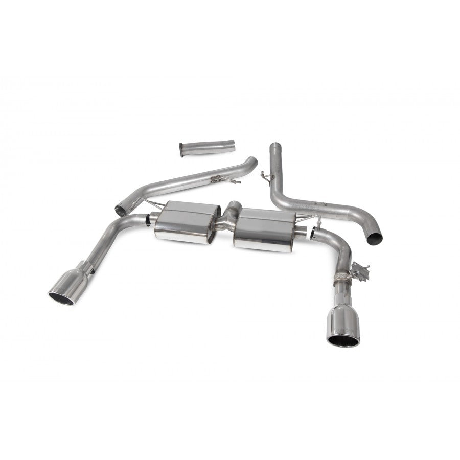 Hyundai i30 N Fastback GPF-back exhaust (2019+) non-resonated with electronic valve
