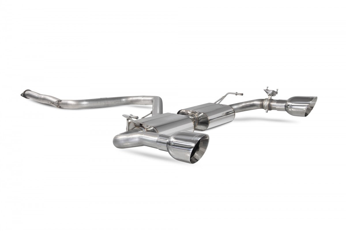 Hyundai i30 N Fastback GPF-back exhaust (2019+) non-resonated with electronic valve