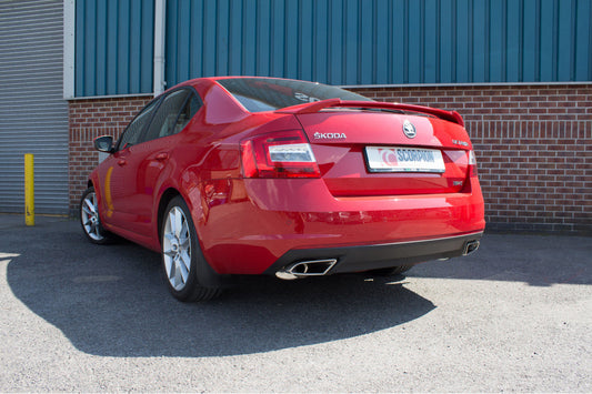 Skoda Octavia MK3 vRS 2.0 TFSi Scorpion Cat-Back Exhaust SSKS003