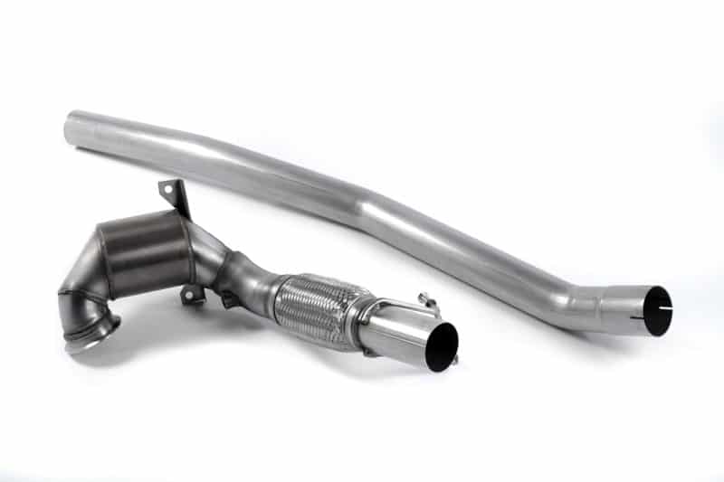 VW Golf MK7 R & Audi S3 8V Milltek Large Bore Downpipe with Hi-Flow Sports Cat MSVAG05
