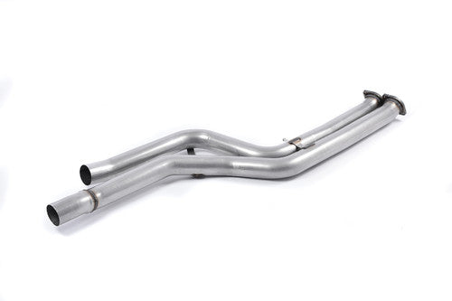 BMW M4 F82/F83 & M4 Competition S55 (2014-2018, Non-OPF) Secondary Catalyst Bypass Pipes SSXBM1032