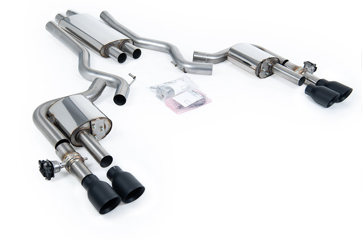 Ford Mustang S650 2.3 EcoBoost cat back exhaust, Milltek Sport